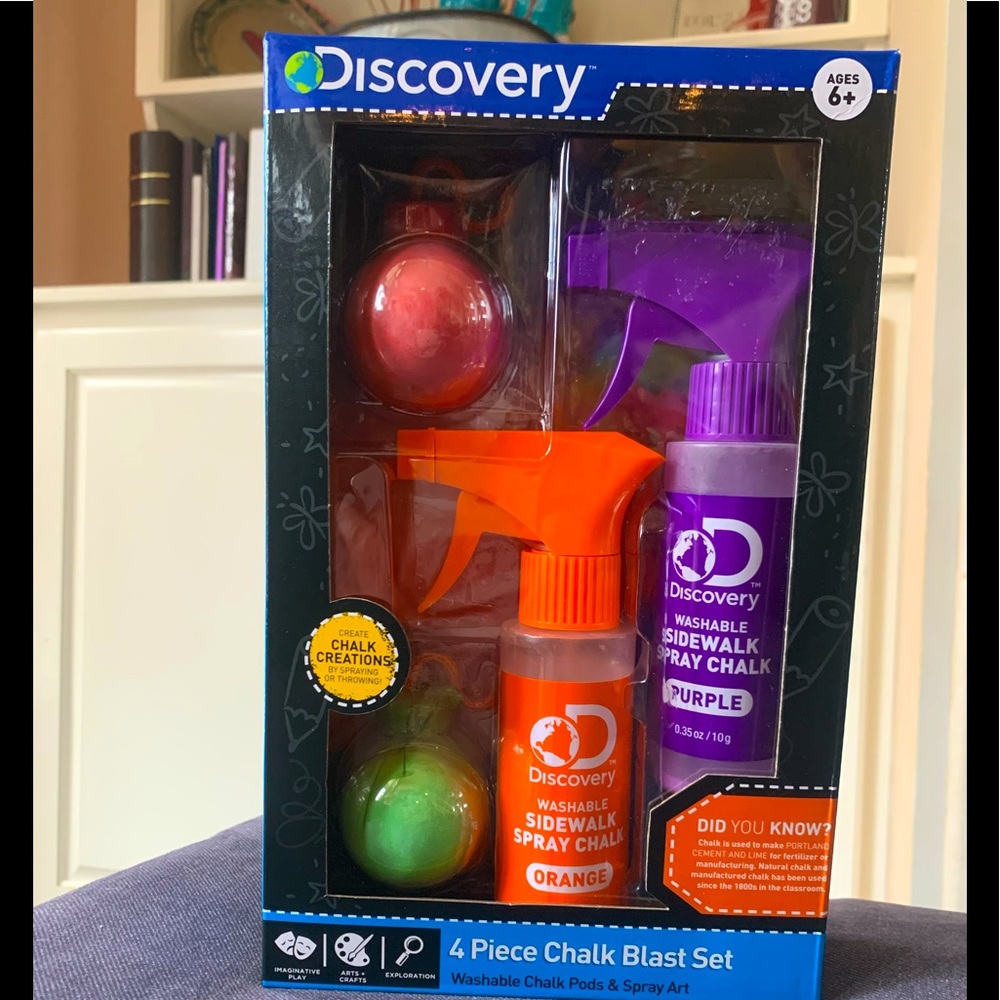 🔵🟠🔵Discovery 4 piece chalk blast set🔵🟠🔵